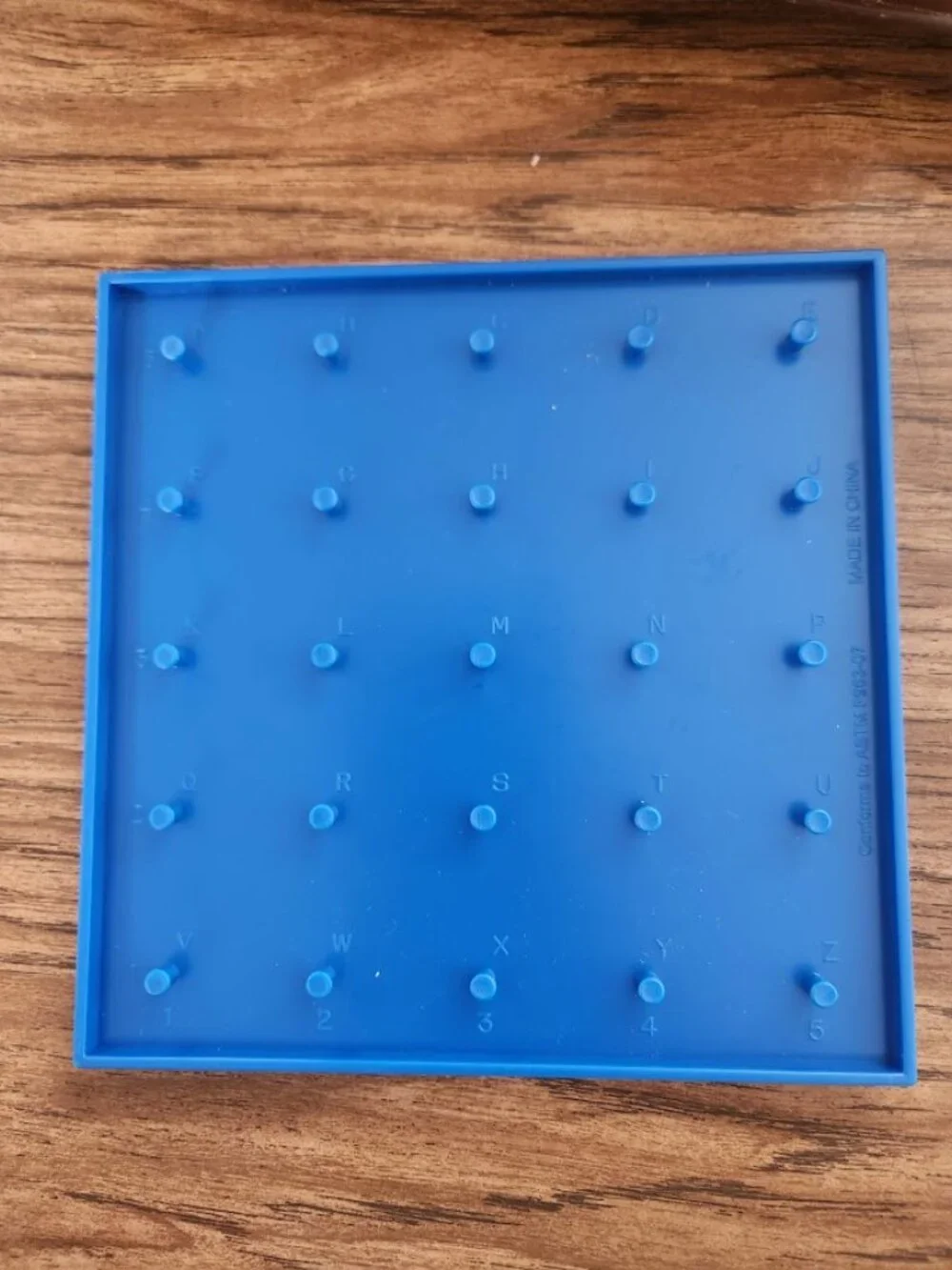 Lakeshore blue plastic